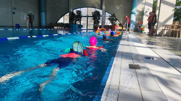 Schwimmkurs der Kita 