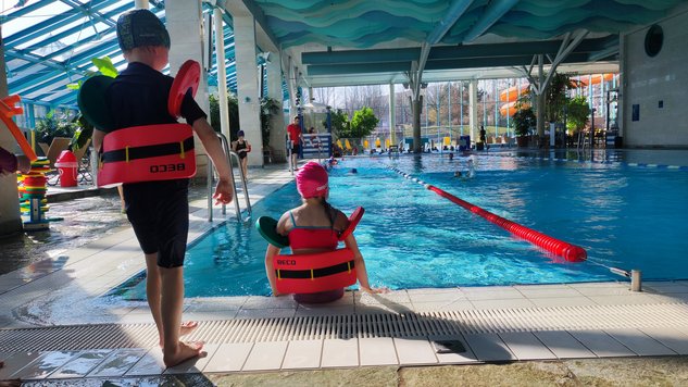 Schwimmkurs der Kita 