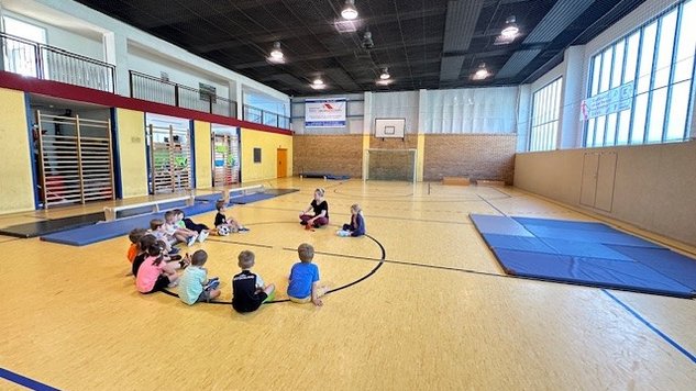 Sport in der Sporthalle